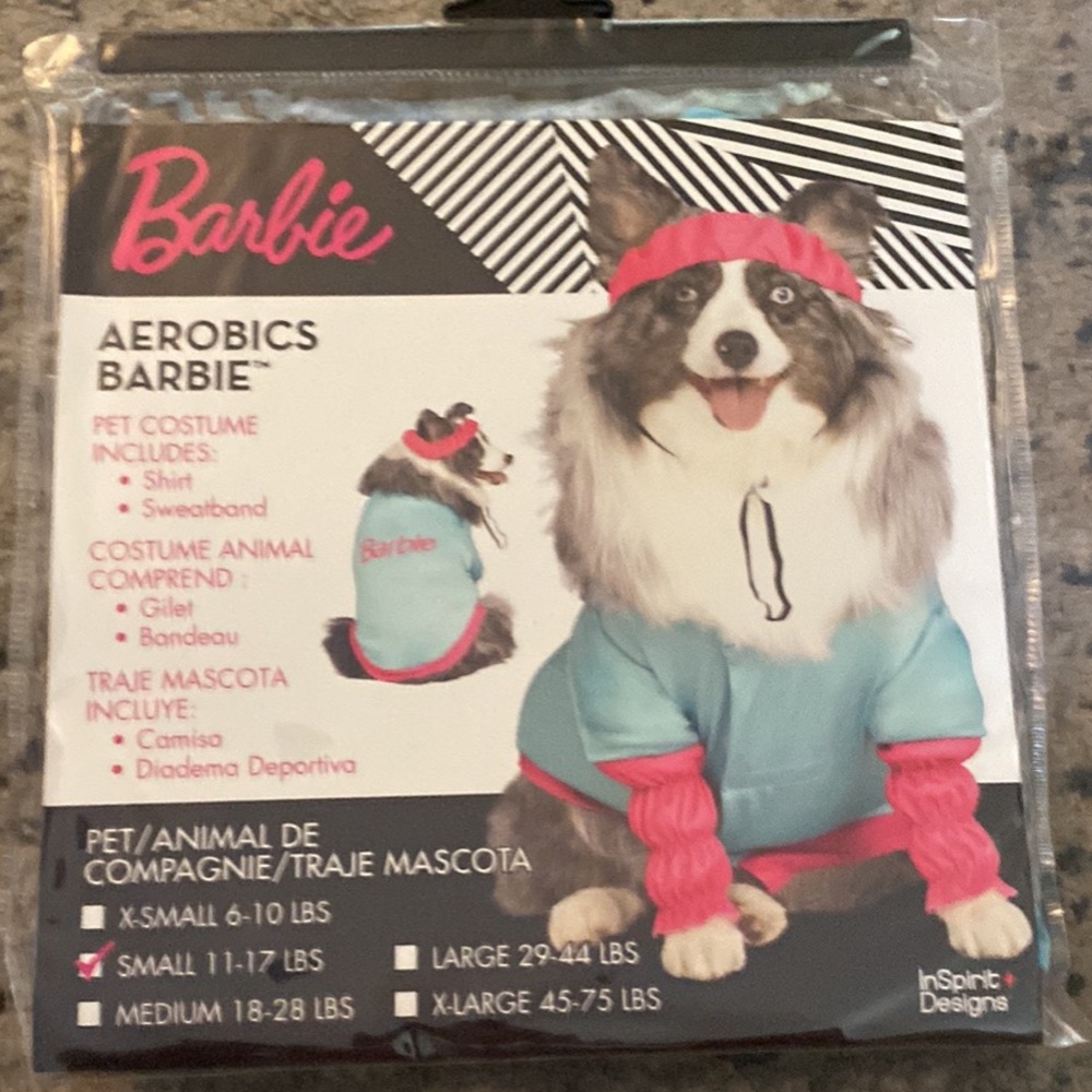 Barbie Blue and Pink Pet Costume
